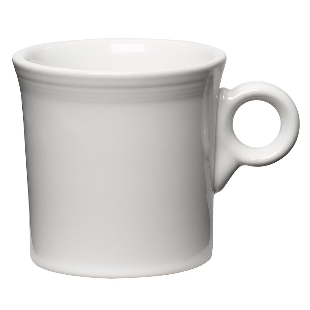 Homer Laughlin China Fiesta&reg; White 10.25 oz Mug