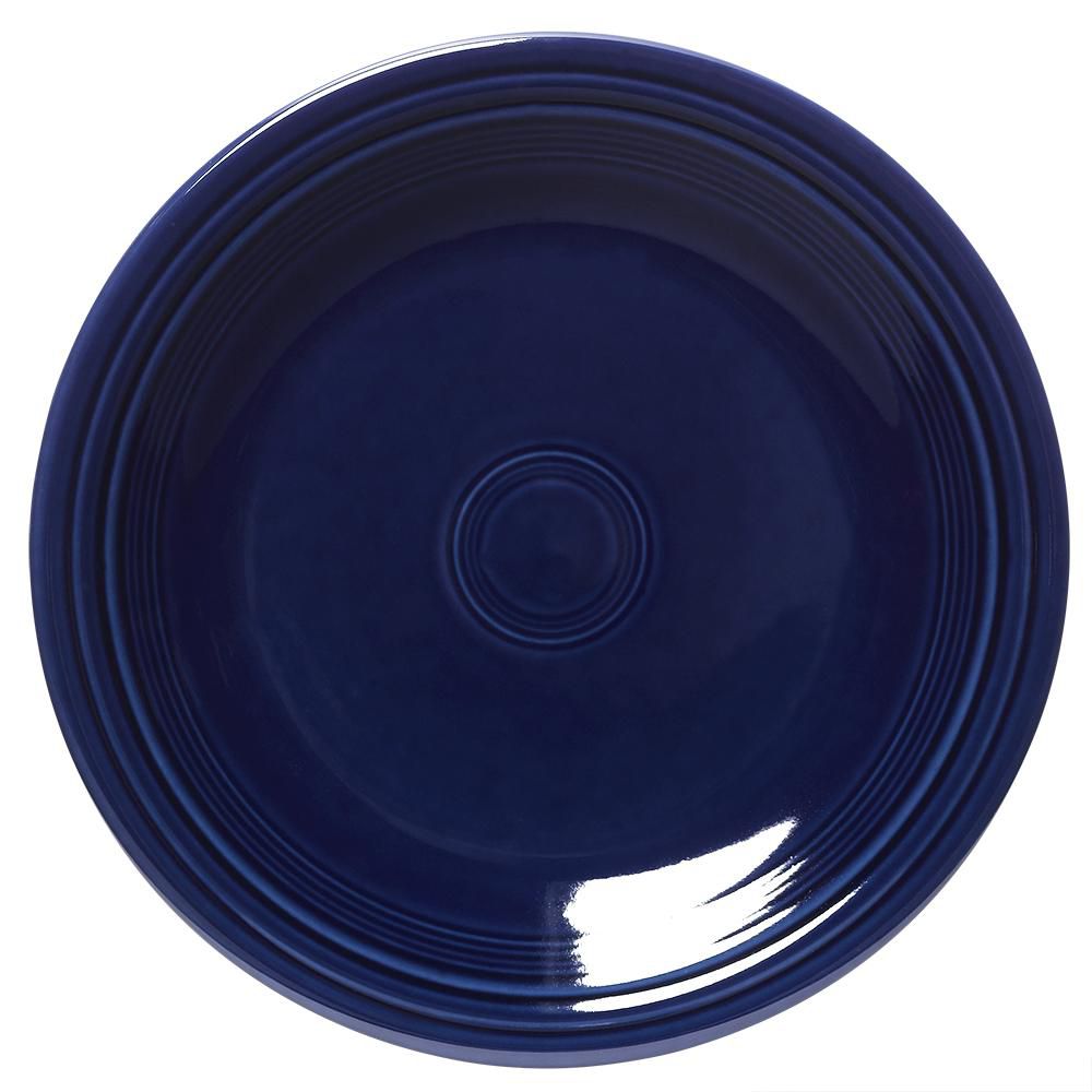 Homer Laughlin China Fiesta&reg; Cobalt Blue 10-1/2" Plate - Case