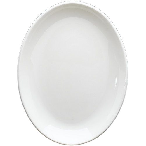 Homer Laughlin China Undecorated Empire 10-5/8" Coupe Platter