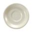 Buffalo Rolled Edge Undecorated Fairview Saucer, 6-1/8" Buffalo Rolled Edge Undecorated Fairview Saucer, 6-1/8"