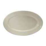 Buffalo Rolled Edge Undecorated Oval Platter, 11&frac12; x 7-7/8"