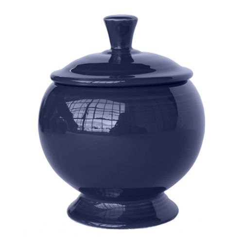 Homer Laughlin China Fiesta&reg; Cobalt Blue 8-3/4 oz Sugar Bowl