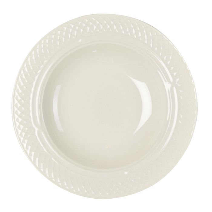Homer Laughlin China Gothic&reg; Undecorated 10.5 oz Rimmed Soup Bowl