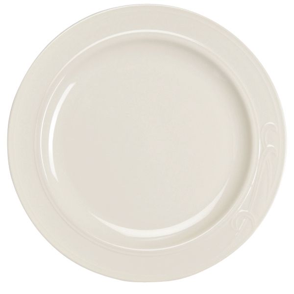Homer Laughlin China Lyrica&reg; Undecorated 9-3/4" Plate