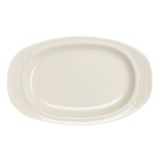 Homer Laughlin China Lyrica&reg; Undecorated Oval 10-3/4" Platter
