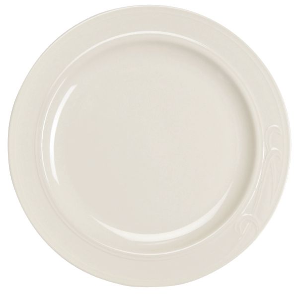 Homer Laughlin China Lyrica&reg; Undecorated 10-5/8" Plate