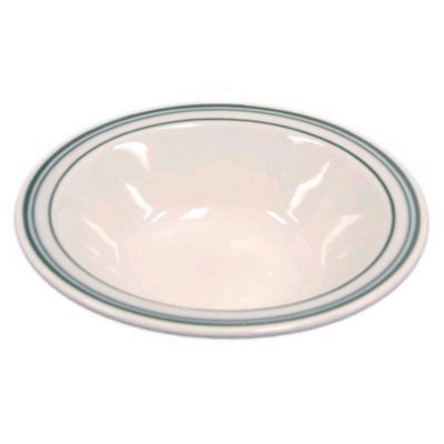 Homer Laughlin China Green Band Narrow Rim 3 oz Fruit Dish