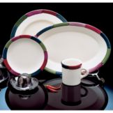 Homer Laughlin China Tones Oval 13" Platter