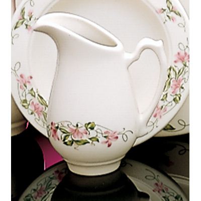 Homer Laughlin China Seville&reg; Pink Violets&copy; 5.5 oz Creamer
