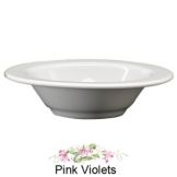 Homer Laughlin Seville&reg; Pink Violets&copy; 9.5 oz Grapefruit Dish
