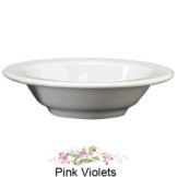 Homer Laughlin Seville&reg; Pink Violets&copy; 4.25 oz Fruit Dish