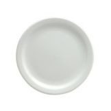 Oneida Rego Bright White Narrow Rim Plate, 7&frac14;"