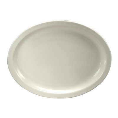 Buffalo Conservo Undecorated Oval Platter, 13&frac14; x 10-5/8"