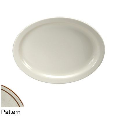 Buffalo Abilene Conservo Oval Platter, 9&frac12; x 7-7/16"