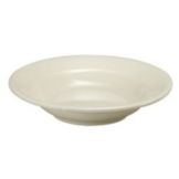 Buffalo Roll Edge Glazed Foot Deep Rimmed Soup Bowl, 9"