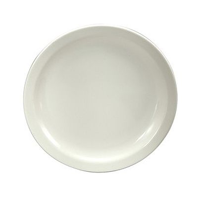 Oneida Buffalo Rolled Edge Undec. Conservo Plate, 5&frac12;"