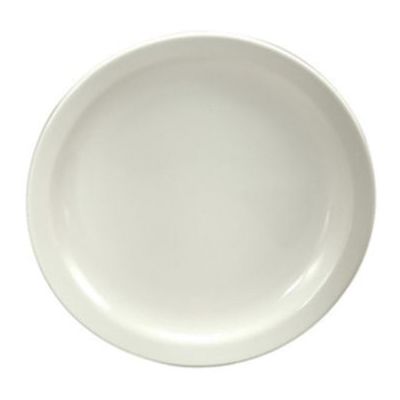 Oneida Buffalo Rolled Edge Undec. Conservo Plate, 7&frac25;"