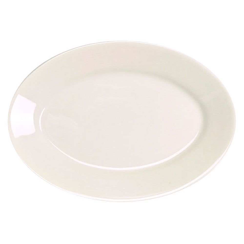 Homer Laughlin China Undecorated RE Oval 8" Platter