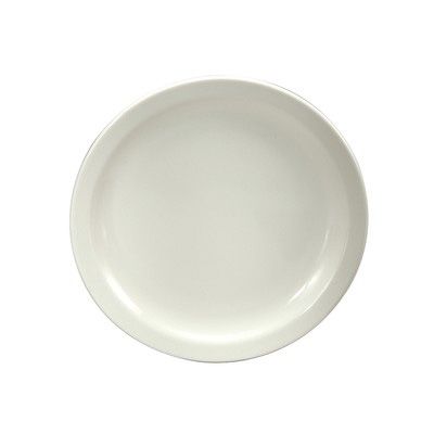 Oneida Buffalo Rolled Edge Undec. Conservo Plate, 6&frac12;"