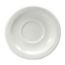 Oneida Rego Bright White Vassar Saucer, 5½" Oneida Rego Bright White Vassar Saucer, 5½"