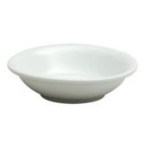 Oneida Rego Bright White Rolled Edge 6.25-oz Fruit Dish