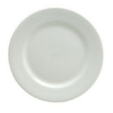 Oneida Rego Bright White 5&frac12;" Rolled Edge Plate
