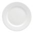 Oneida Rego Bright White Rolled Edge Plate, 7-1/8" Oneida Rego Bright White Rolled Edge Plate, 7-1/8"