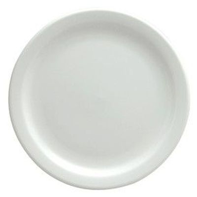 Oneida Rego Bright 5&frac12;" White Narrow Rim Plate