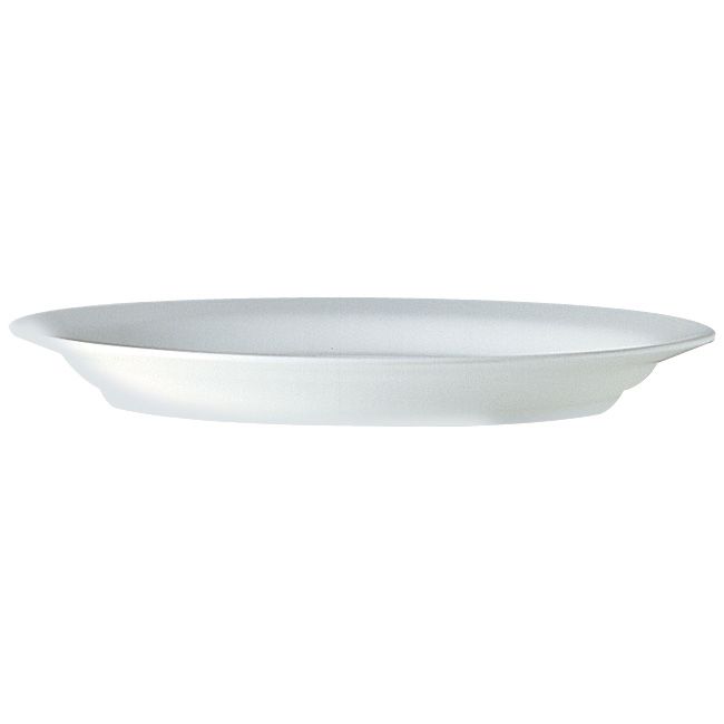 Cardinal Arcoroc Restaurant White 9" Pellet Plate