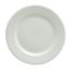 Oneida Rego Bright White Rolled Edge Plate, 10¼" Oneida Rego Bright White Rolled Edge Plate, 10¼"