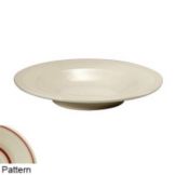 Oneida Rego Nottingham Burgundy 12 oz Deep Rimmed Soup Bowl