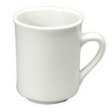 Oneida Rego Bright White  8 oz Cafe Mug