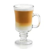 Irish Coffee Mug w/ Ringed Stem, 8-1/2 oz