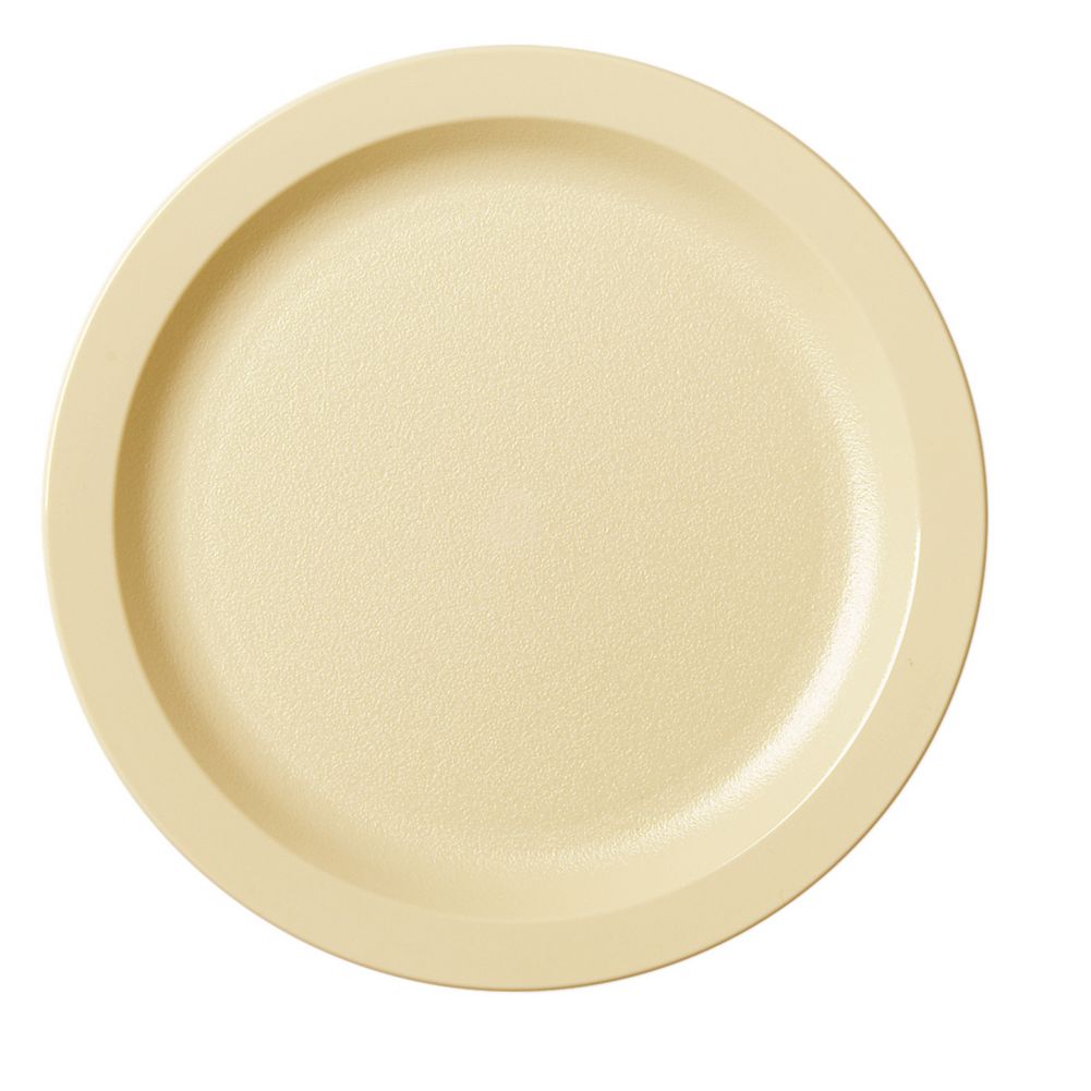 Cambro Beige Camwear&reg; Narrow Rim 9" Plate