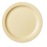 Cambro Beige Camwear&reg; Narrow Rim 9" Plate