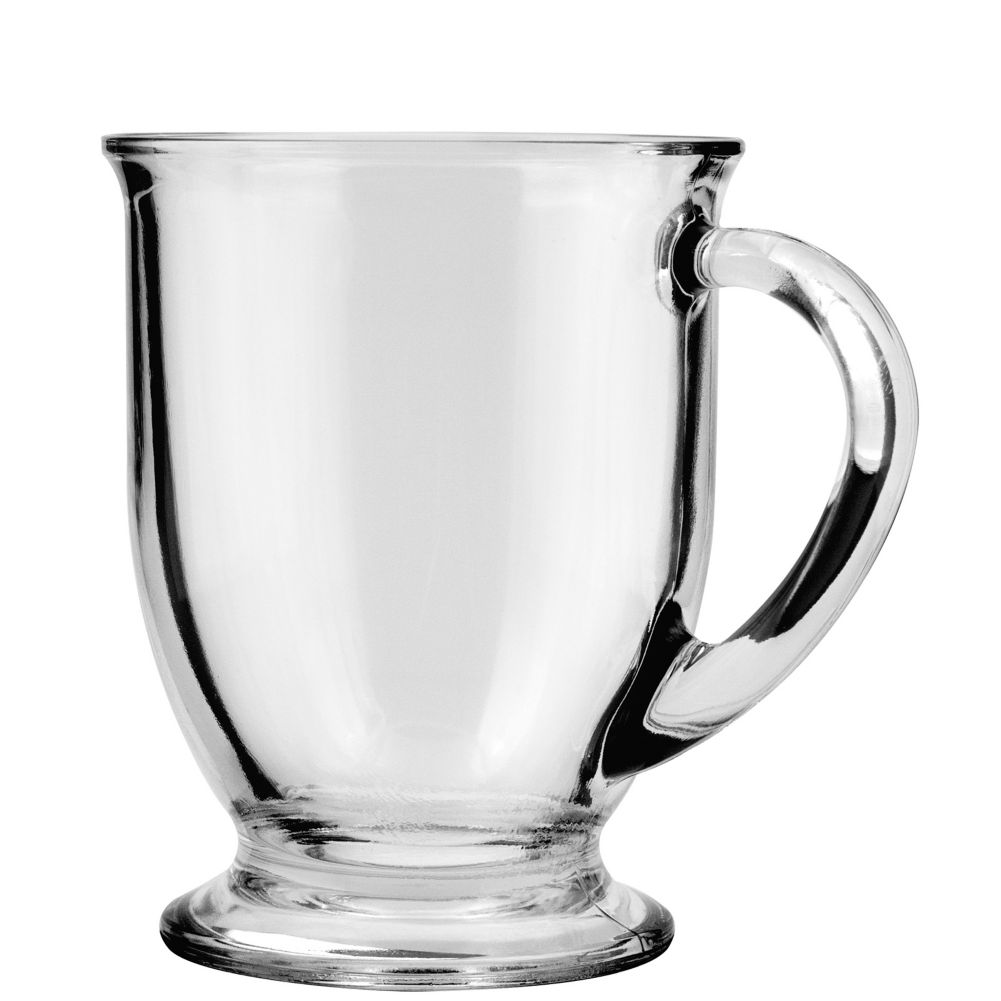 Anchor Hocking 83045A 16 Oz. Cafe Mug - 6 / CS | Wasserstrom