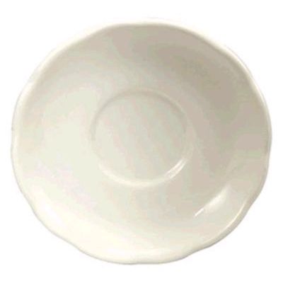 Buffalo Caprice Undecorated Saucer, 5-5/8"