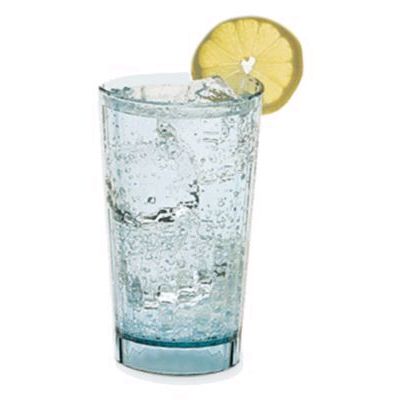 Cambro Huntington&reg; Azure Blue Camwear&reg; 16 oz Tumbler