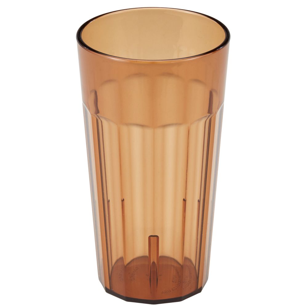 Cambro Newport Tumbler, Amber, 16 oz
