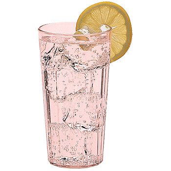 Cambro Newport Tumbler, Blush, 16 oz