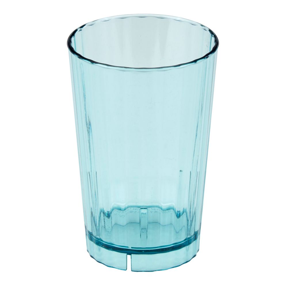 Cambro Huntington&reg; Azure Blue Camwear&reg; 14 oz Tumbler