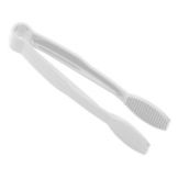 Cambro White  Flat Grip 6" Tongs