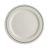 Steelite Performance Simplicity Black Line 6-1/4" Slimline Plate