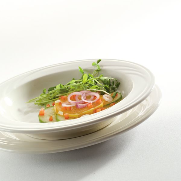 Syracuse Cascade&trade; Turina&trade; Deep 14 oz Rim Soup Bowl