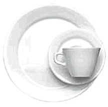 Comcor&trade; White Plate 6"