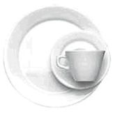 Comcor&trade; White Plate 6"