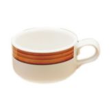 Homer Laughlin China Bavarian Brush 7.75 oz Boston Cup