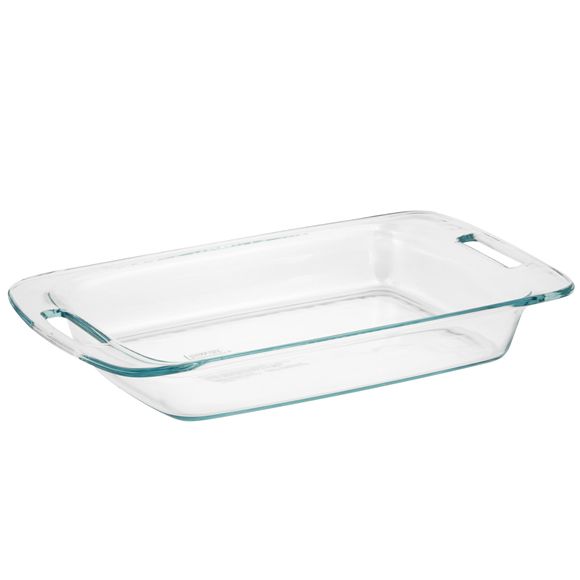 Pyrex 3 Qt Oblong Baking Dish, Clear, 9" x 13"