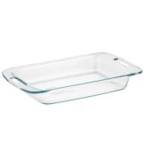 Pyrex 3 Qt Oblong Baking Dish, Clear, 9" x 13"