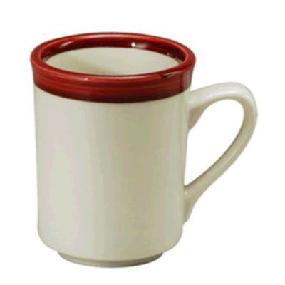 Oneida Rego Jubilee Raspberry 8 oz Cafe Mug